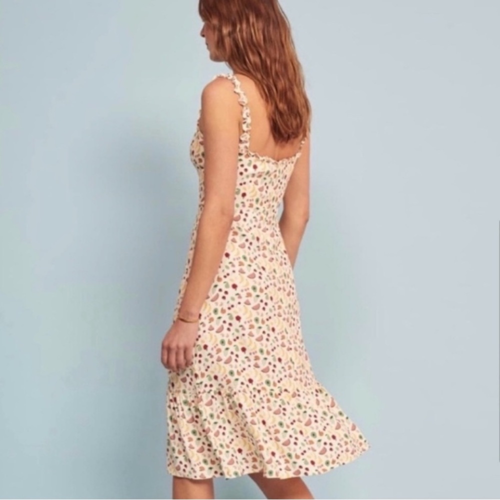 Colorful Fruit Print Dress - Picture 3 of 9